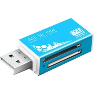 Multi Içinde 1 Bellek Sd Kart Okuyucu Memory Stick Pro Duo Micro Sd, Tf, M2, Mmc, Sdhc Ms Kartı  (Yurt Dışından)