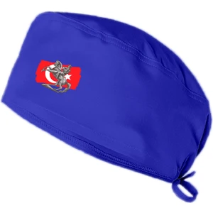 Atatürk Ay Yıldız Bayrak Baskılı Doktor Bonesi Hemşire Bonesi Hastane Bonesi Aşçı Şef Bonesi Medikal Cerrahi Bone Chef Bandanası