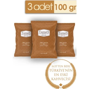Tahmis Kahvesi Sade Dibek Kahvesi 3 x 100 gr