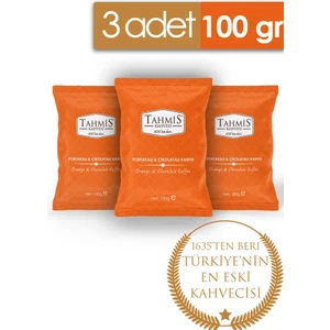 Portakal Aromalı Türk Kahvesi 3 x 100 gr