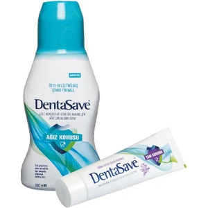 Ağız Çalkalama Suyu Ağız Kokusu Çinko 300 ml ve Diş Macunu Tam Koruma 75 ml