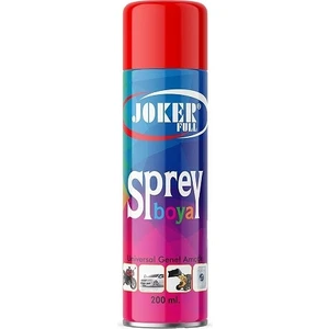 Sprey Boya Kırmızı 200 ml