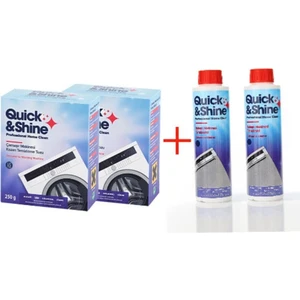 2+2 4lü Set 2 Çamaşır Makinesi Kazan Temizleme Toz - 2 Bulaşık Makinesi Sıvı Temizleyici