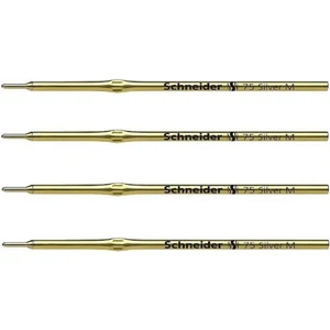 Gümüş Renk Deri Kalemi Schneider 1 Adet Deri El Aleti
