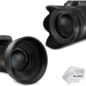 58MM 3 Kademeli Ayarlanabilir Kauçuk Parasoley + Yaprak Parasoley Hood