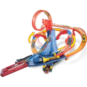 Hot Wheels Yanardağdan Kaçış Motorlu Pist Seti Ftd61