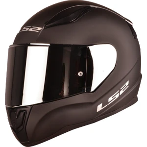Ls2 Rapıd Mat Siyah Kask ( Gri+Şeffaf Cam )
