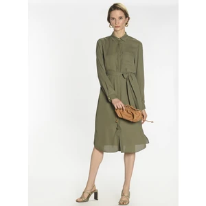 People By Fabrika Haki Kadın Elbise PFKSS22EL0067