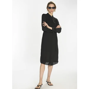 People By Fabrika Siyah Kadın Elbise PFKSS22EL0067