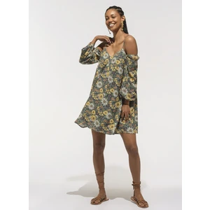 People By Fabrika Lacivert Kadın Elbise PFKSS22EL0082