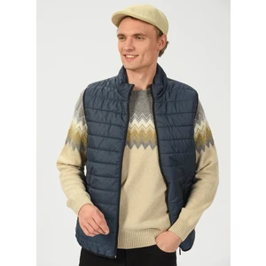 People By Fabrika Lacivert Erkek Şişme Yelek BASIC1A