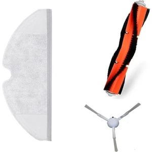 Srfn Ticaret Xiaomi Mijia 1c Vacuum Mop Seti: 1 Adet Fiber Mop Bezi - 1 Adet Ana Fırça - 1 Adet Yan Fırça