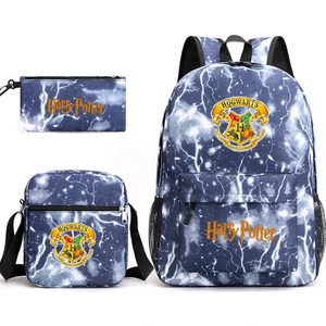 Ivy Stationery 3 Parça Harry Potter Desenli Bölmeli Okul Sırt Çantası (Yurt Dışından)