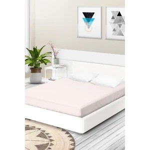 Ataca Tekstil Penye 100x200 Cm Pamuklu Lastikli Çarşaf Krem