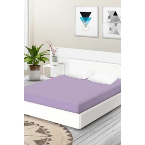 Ataca Tekstil Penye 180x200 Cm Pamuklu Lastikli Çarşaf Mor