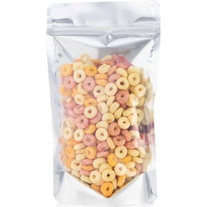 Ön Şeffaf Metalize Kilitli Doypack Ambalaj 13 x 22,5 + 3,5 cm. 250  gr. - 50 Adet