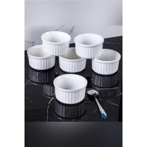 6 cm Mini Porselen Sufle Reçellik Kasesi CKR-4016