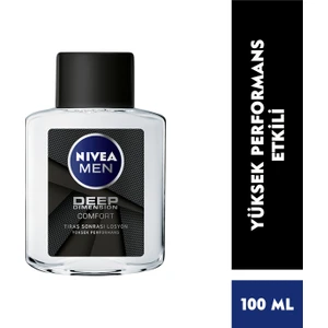 NIVEA Men Deep Dimension Tıraş Sonrası Losyon 100ml;Çekici Koku