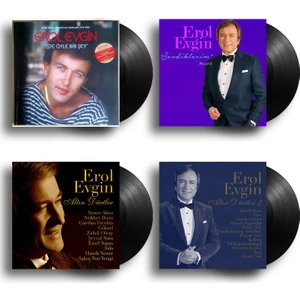 Erol Evgin ( 4 Plak Özel Plak Set )
