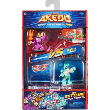 アンディアイアン＆オッキー ボブルヘッド 2体セット Occy Andy　激レア Giochi Preziosi Akedo Seri 2 2'li Paket - Madame Furball Vs Fiyatı