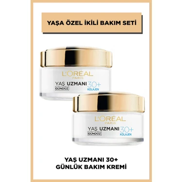 L'Oréal Paris Loreal Yaşa Özel 2'li 30+ Nemlendirici Krem