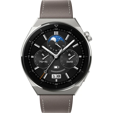 Huawei Watch Gt3 Pro 46MM Titanyum Kasa - Gri
