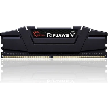 GSKILL RipjawsV Siyah DDR4-3600Mhz CL18 16GB (1X16GB) Single (18-22-22-42) 1.35V