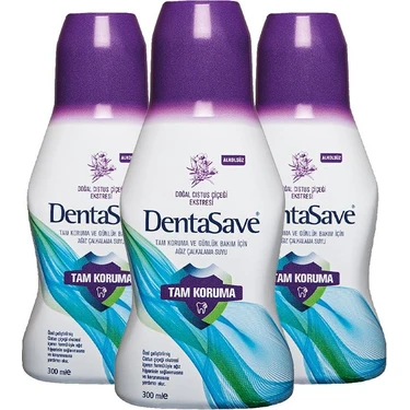 Dentasave Tam Koruma Çalkalama Suyu 300 ml x