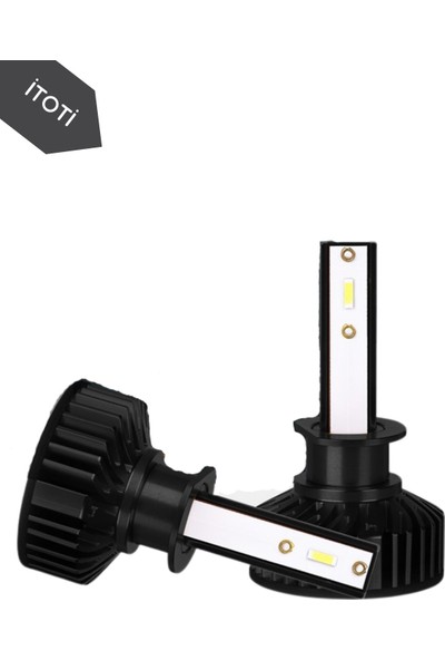 İtoti F2 Mini Slim LED Xenon Far Ampulü Csp Çip| 9006