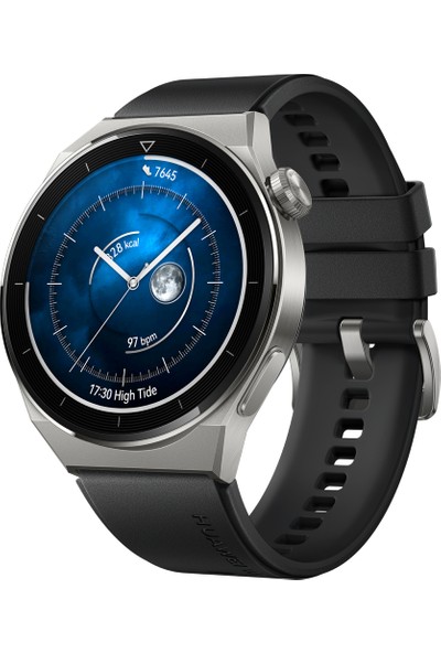 Huawei Watch Gt3 Pro 46MM Titanyum Kasa - Siyah