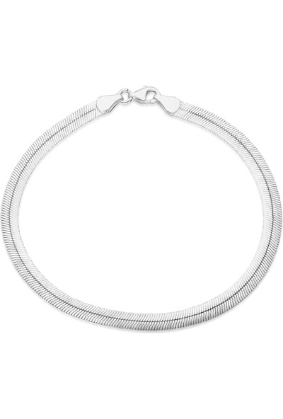 Adal Silver Gümüş Balık Sırtı Bileklik