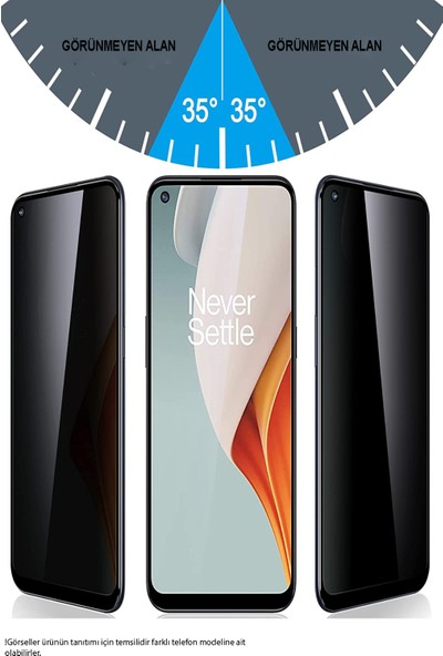 Kzy Samsung Galaxy A02 Tam Kaplayan Privacy Hayalet Temperli Ekran Koruycu Cam
