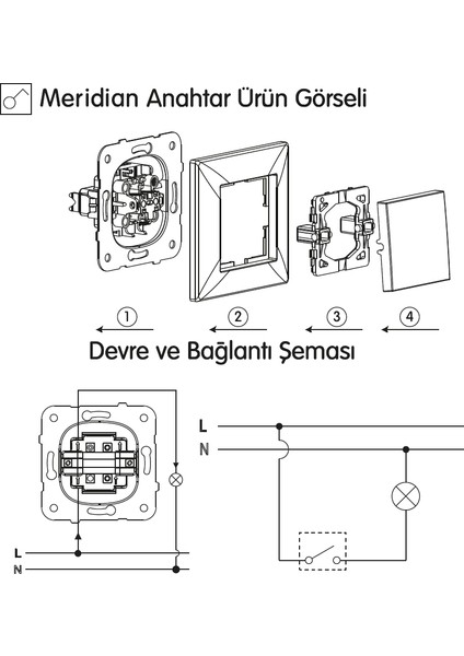 Karre Anahtar - Beyaz 90960701