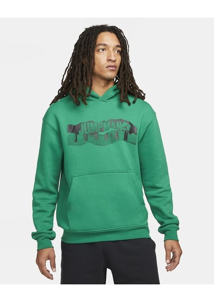 Jordan Essential Fleece Grafikli Erkek Kapüşonlu SWEATSHIRT-DH5481-302