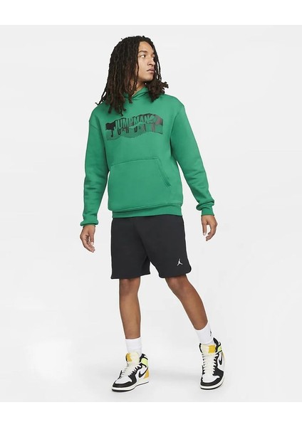 Jordan Essential Fleece Grafikli Erkek Kapüşonlu SWEATSHIRT-DH5481-302