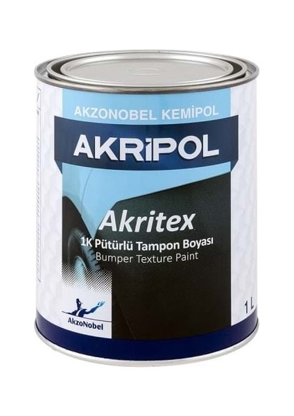 Akritex 1k Pütürlü Tampon Boyası 1 Lt