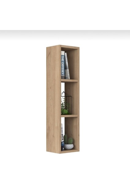 Ferah 3 Gözlü Mdf Dekoratif Raf atlantik çam fiyatları