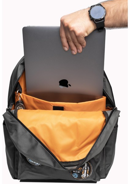 Değiştirilebilir Pilates Yoga Temalı Unisex Patch Günlük Spor Sırt Çantası indirimleri