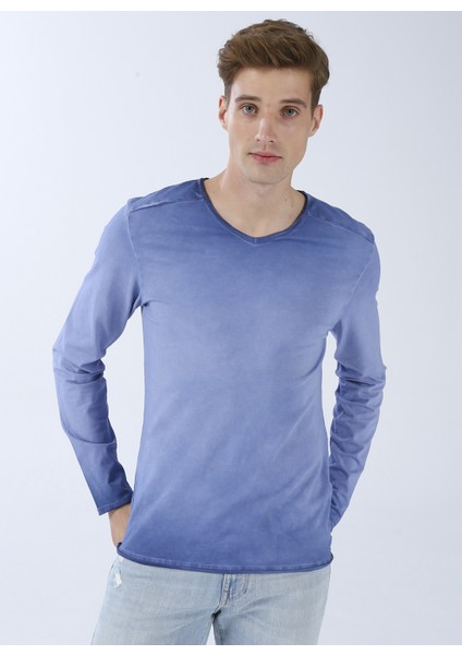 Koyu Lacivert Erkek Sweatshirt 62LAR Matt Sw