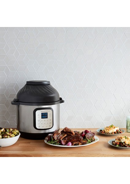 Pot Duo Crisp 11'i 1 Arada 7.6 lt Basınçlı Pişirici ve Air Fryer