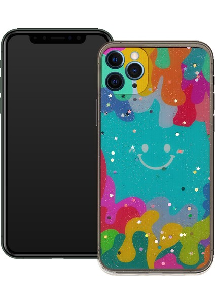 Apple Iphone 11 Pro Gülen Yüz Sert Slikon Kılıf