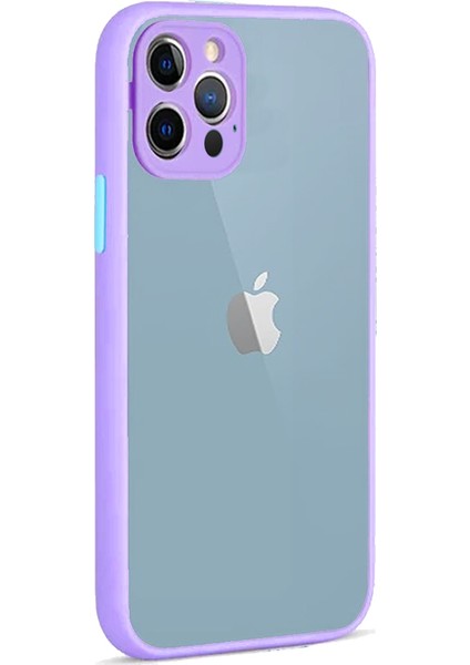 Apple Iphone 12 Pro Montreal Arkası Şeffaf Sert Silikon Kılıf