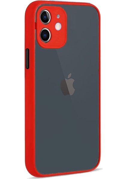Apple Iphone 12 Montreal Arkası Şeffaf Sert Silikon Kılıf