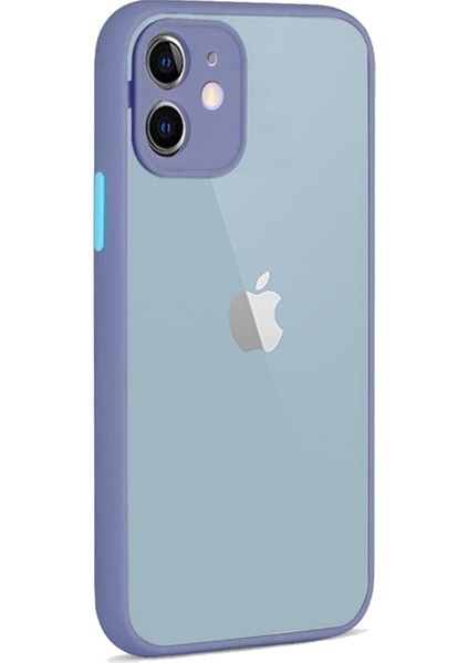 Apple Iphone 12 Montreal Arkası Şeffaf Sert Silikon Kılıf