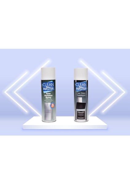 Avantaj Paketi 9 Inox Parlatıcı 500 ml + Cam Yüzey Köpük 500 ml