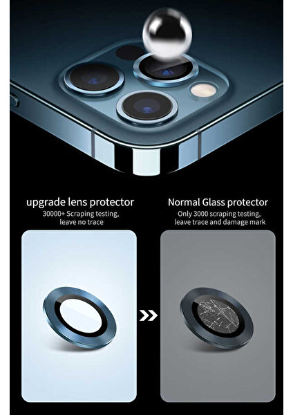 Apple iPhone 12 Pro Max  Lens Guard  Kamera Lens Koruyucu