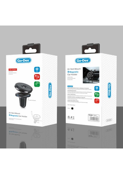 GD-HD687 Magnetik Araç Telefon Tutucu