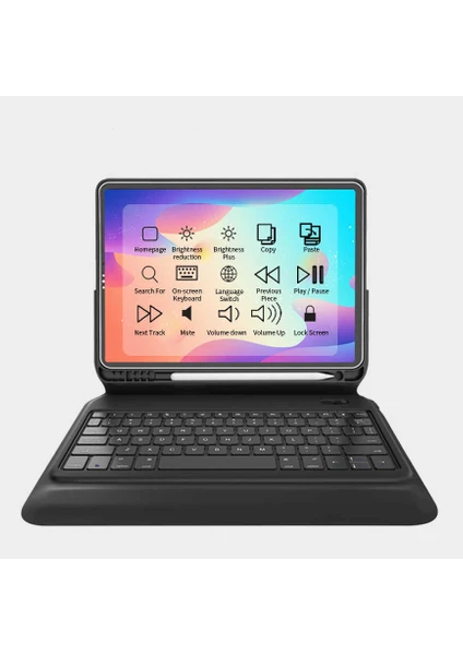 Apple iPad Pro 11 2020 (2.nesil)  Keyboard Folio Kablosuz Klavyeli Kılıf