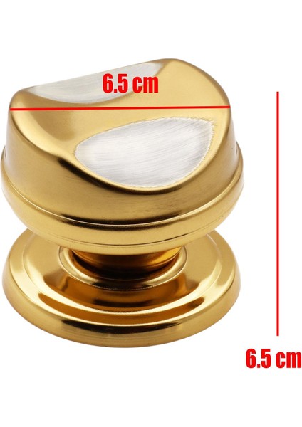 Gülkumru Albrifin Saten Kapı Tokmağı Topuzu Kolu Metal Tokmak
