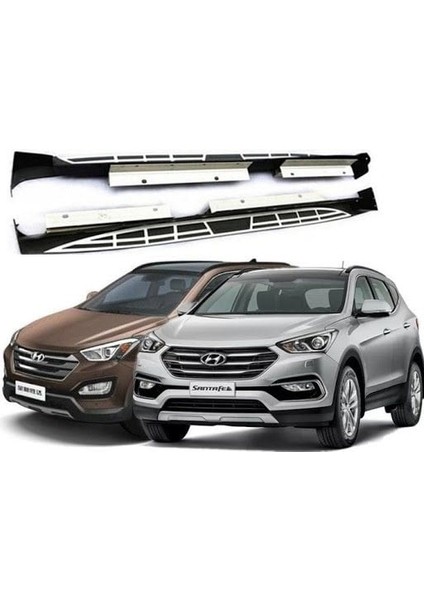 Hyundaı IX45 2010- Yan Basamak Koruma Sıde Step Square Style modelleri